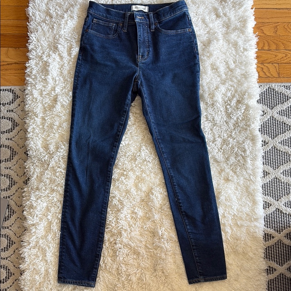 Madewell Indigo Mid-Rise Skinny Jeans